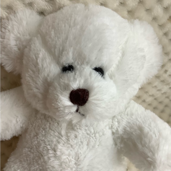 Steven Smith Stuffed Animal Inc White Plush Bear Stuffed Animal Toy - Picture 5 of 8